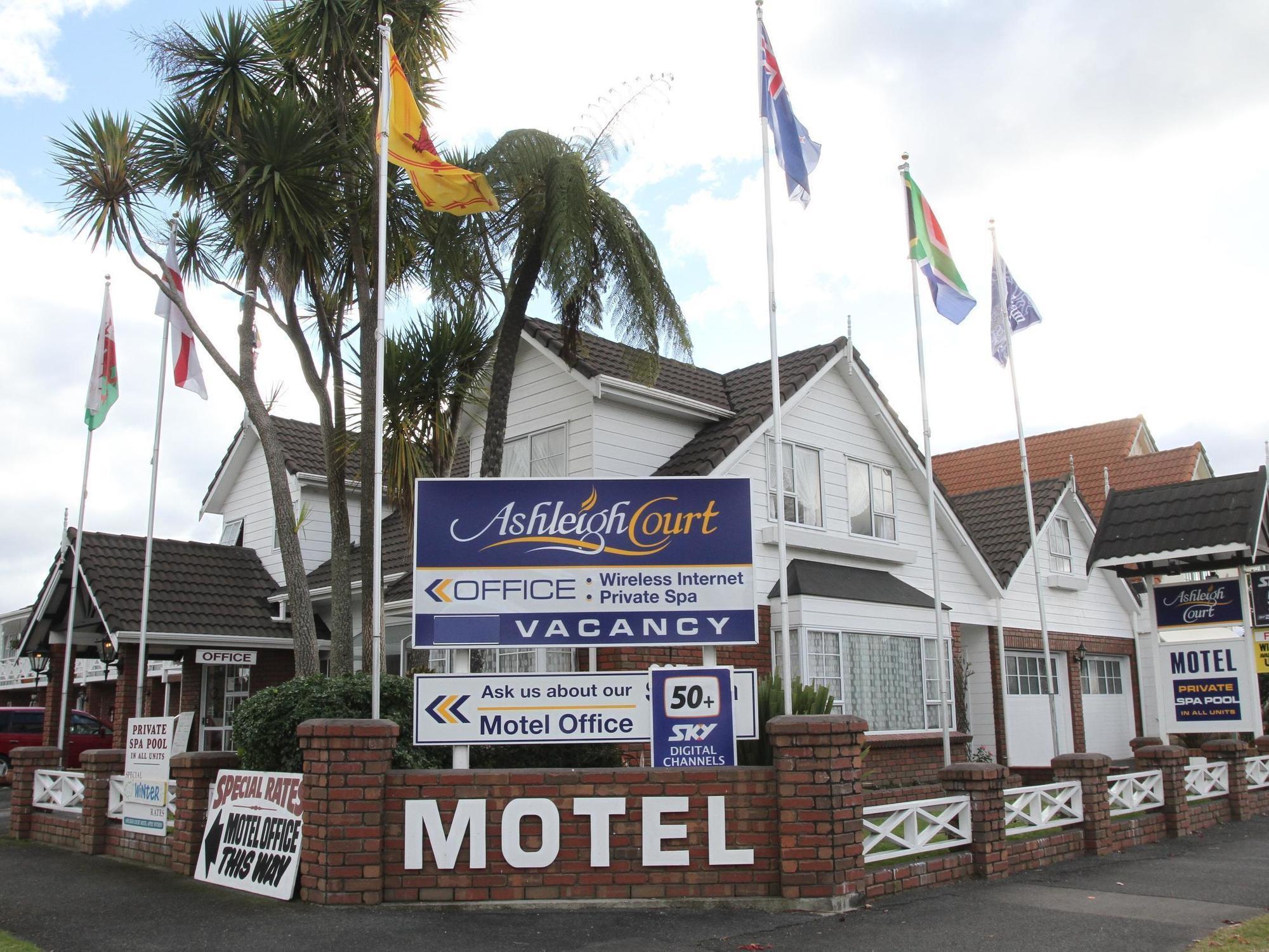 Ashleigh Court Motel Rotorua Dış mekan fotoğraf